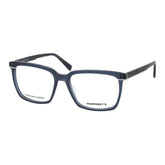 HUMPHREY 583167-blue-gray-clear-full-rim-rectangle-azetat-eyeglasses-56-19-145 Akshar Optical