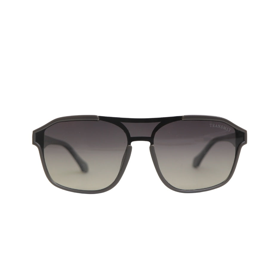 TRANSMIT - Round - Grey & Black - UV Protected Sunglass - TMS183
