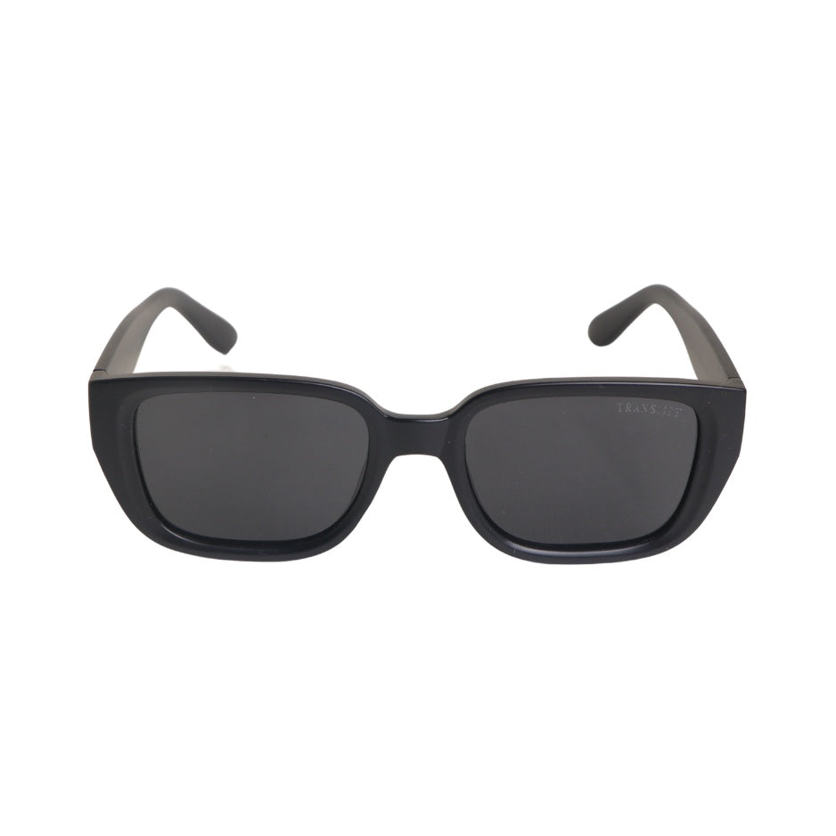 TRANSMIT - Rectangle - Matt Black - UV Protected Sunglass - TMS184