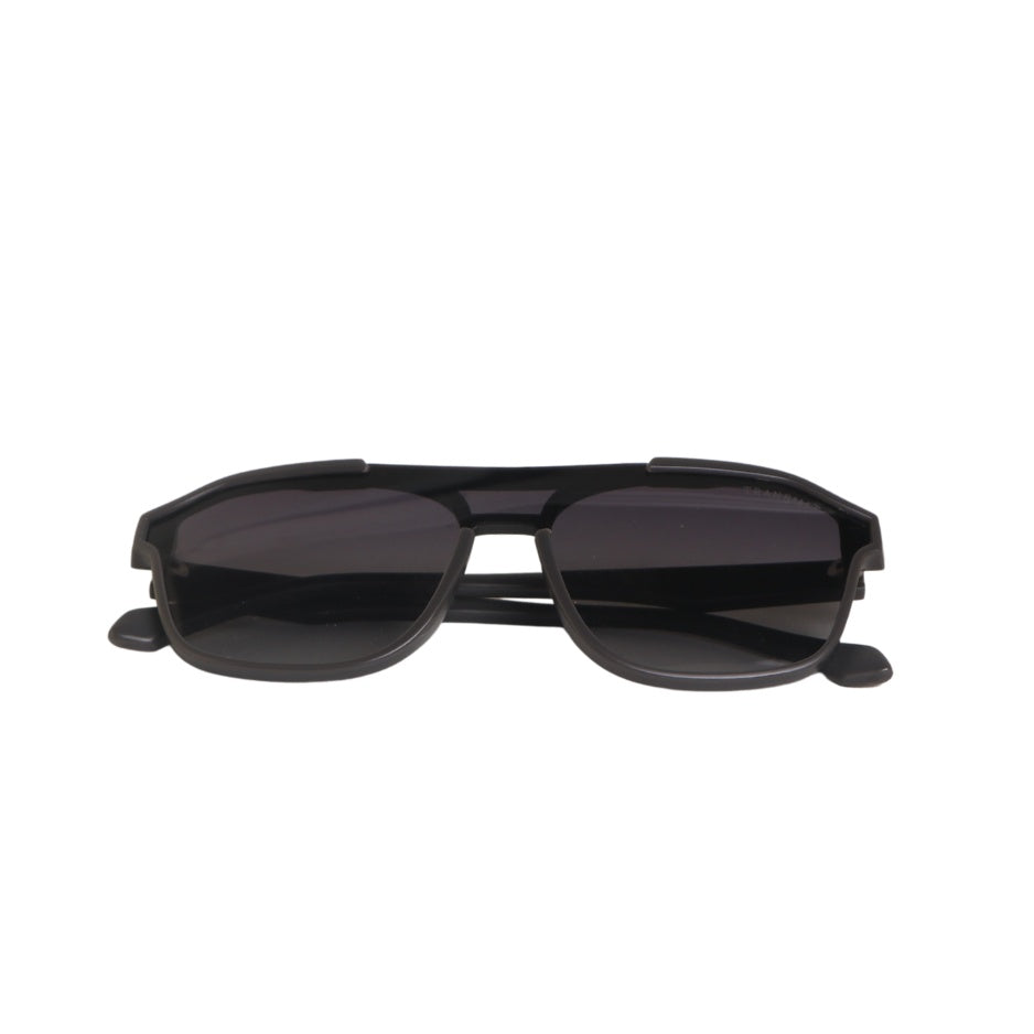 TRANSMIT - Round - Grey & Black - UV Protected Sunglass - TMS183