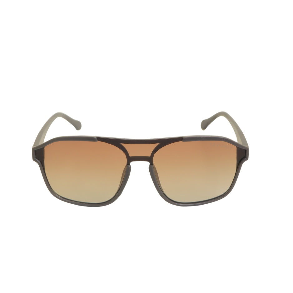 TRANSMIT - Round - Brown & Black - UV Protected Sunglass - TMS183