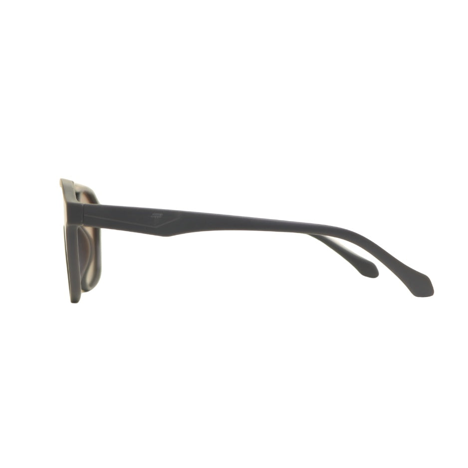 TRANSMIT - Round - Brown & Black - UV Protected Sunglass - TMS183