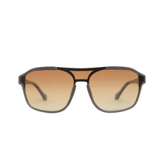 TRANSMIT - Round - Brown & Black - UV Protected Sunglass - TMS183