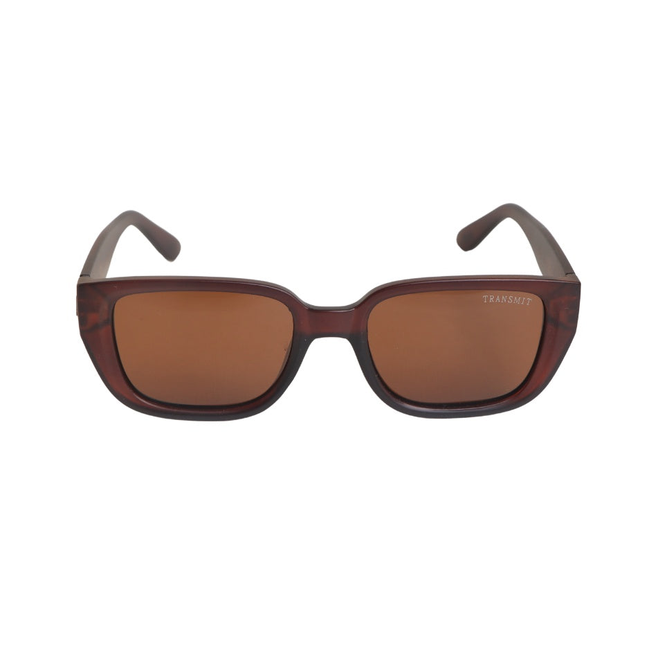 TRANSMIT - Rectangle - Brown - UV Protected Sunglass - TMS184