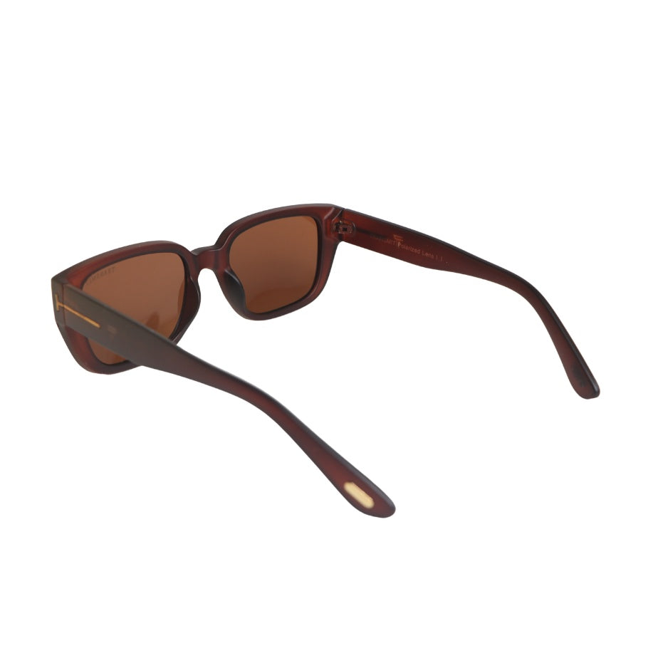 TRANSMIT - Rectangle - Brown - UV Protected Sunglass - TMS184