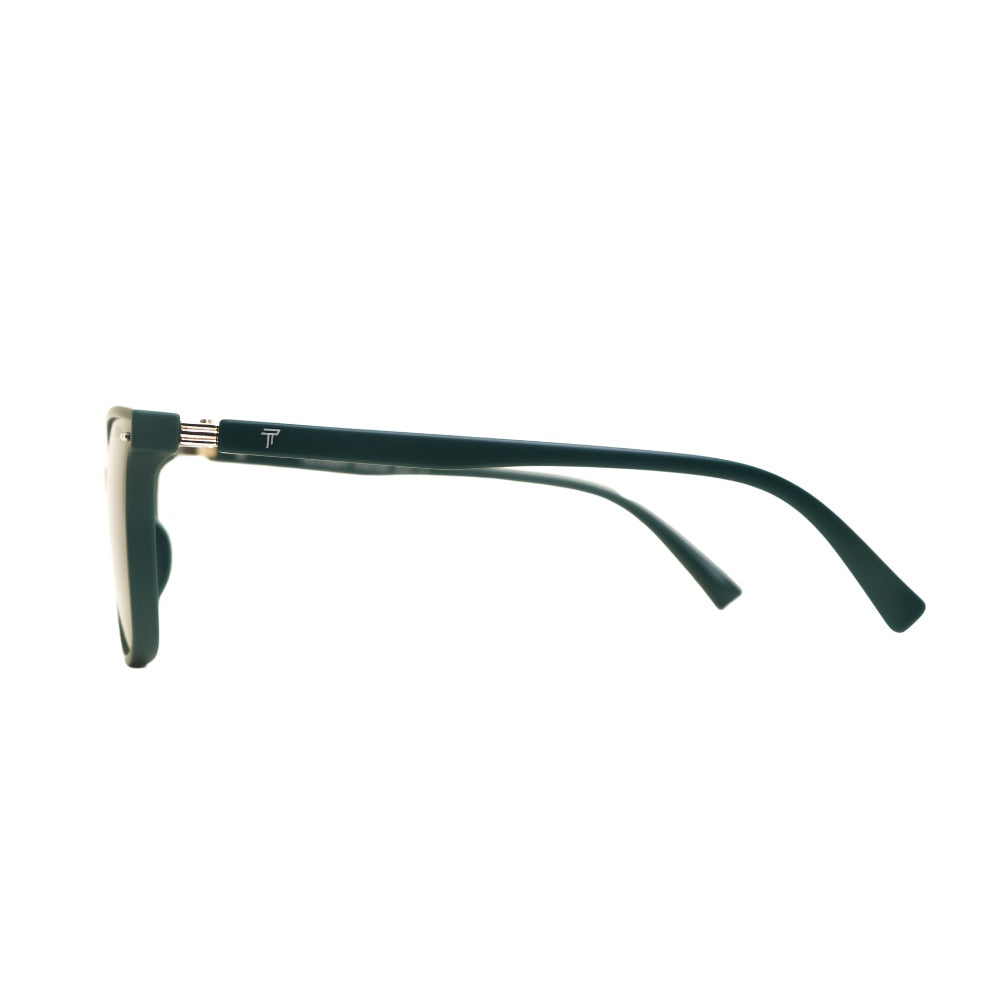 TRANSMIT - Green - Square - UV Protected Sunglass - TMS181