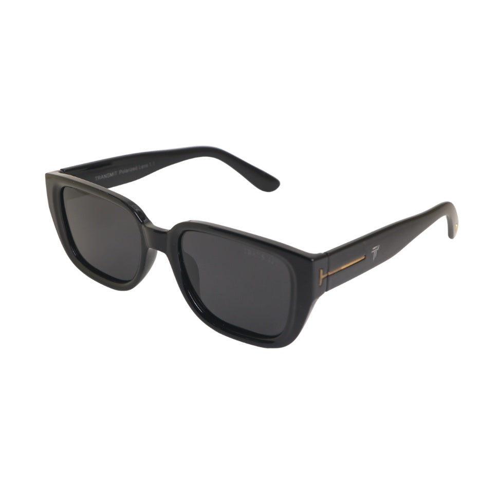 TRANSMIT - Rectangle - Black - UV Protected Sunglass - TMS184