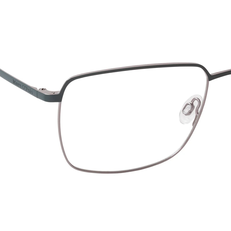 Marc O'Polo 502167 30-grey-silver-metal-rectangle-56-17-145-10290-unisex-eyeglass-01 Akshar Optical
