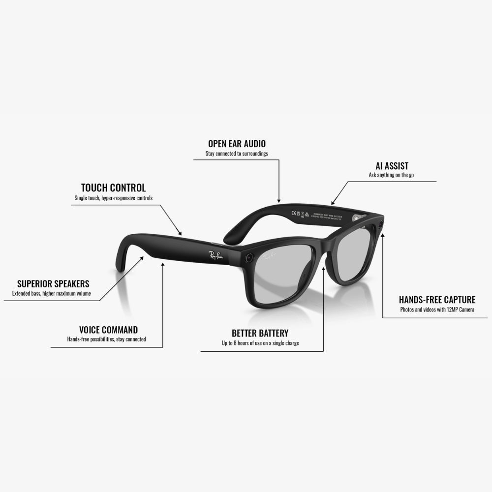 RAYBAN META - WAYFARER 601SSB GEN 2 Akshar Optical