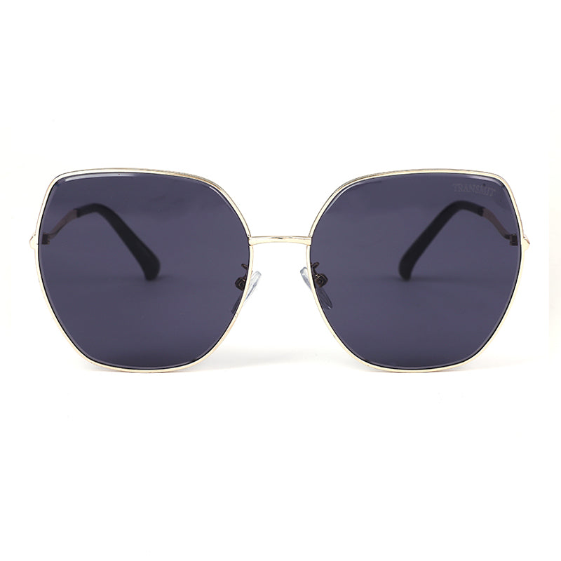 TRANSMIT Transmit-39119-gold-blue-black-metal-square-women-62-16-145-sunglass-001 Akshar Optical