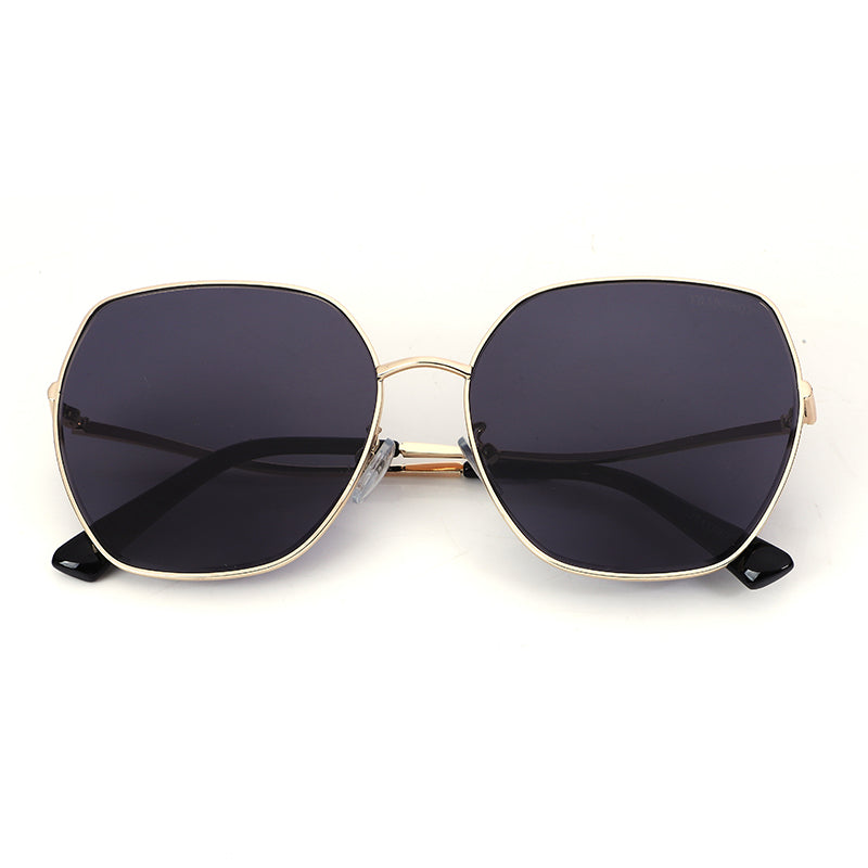 TRANSMIT Transmit-39119-gold-blue-black-metal-square-women-62-16-145-sunglass-001 Akshar Optical