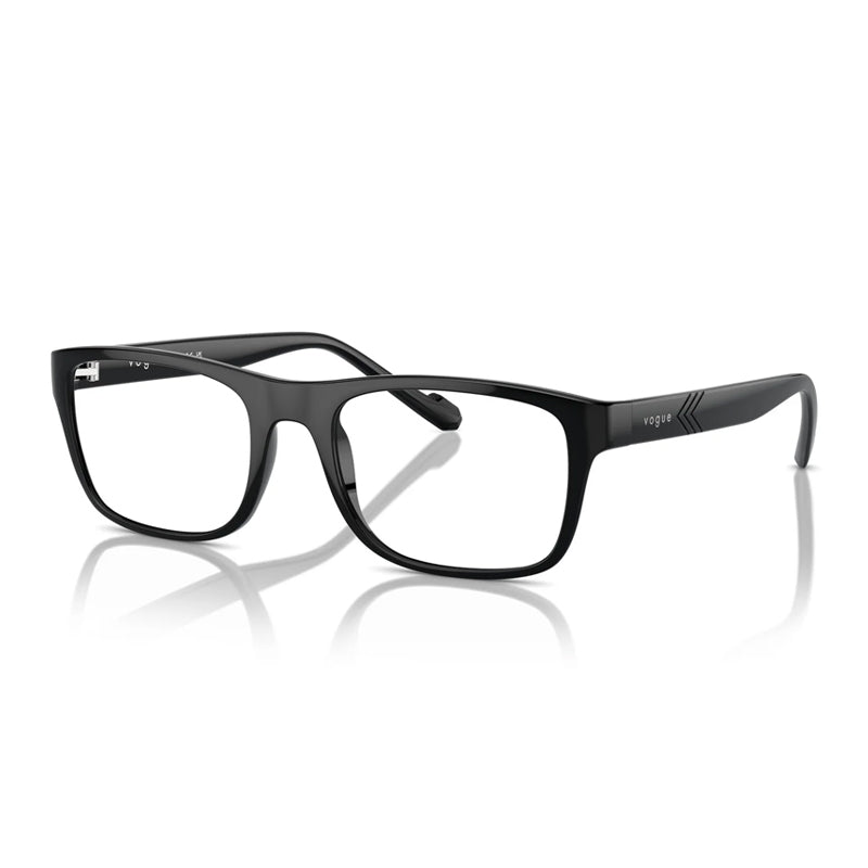 VOGUE VO5548 W44-black-clear-black-fiber-rectangle-53-19-145-sunglass-003 Akshar Optical
