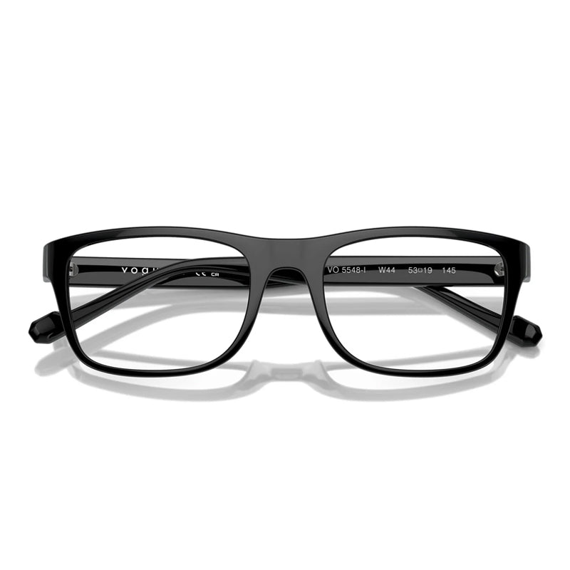 VOGUE VO5548 W44-black-clear-black-fiber-rectangle-53-19-145-sunglass-003 Akshar Optical