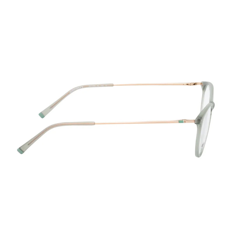 HUMPHREY 581066-MWTGR-green-transparent-gold-clear-full-rim-round-fiber-metal-eyeglass-47-17-140-5690-001 Akshar Optical