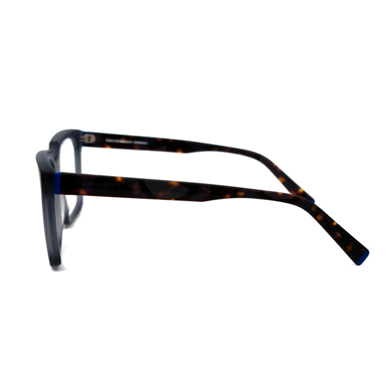 HUMPHREY 583156-30-grey-clear-havana-full-rim-square-acetate-eyeglass-53-18-140-7900-003 Akshar Optical