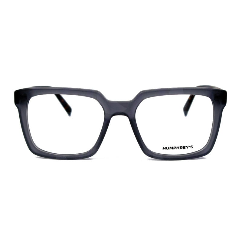 HUMPHREY 583156-30-grey-clear-havana-full-rim-square-acetate-eyeglass-53-18-140-7900-003 Akshar Optical